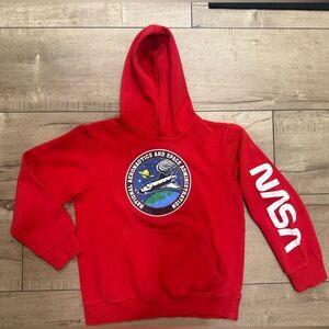 NASA Kids Red Hoodie